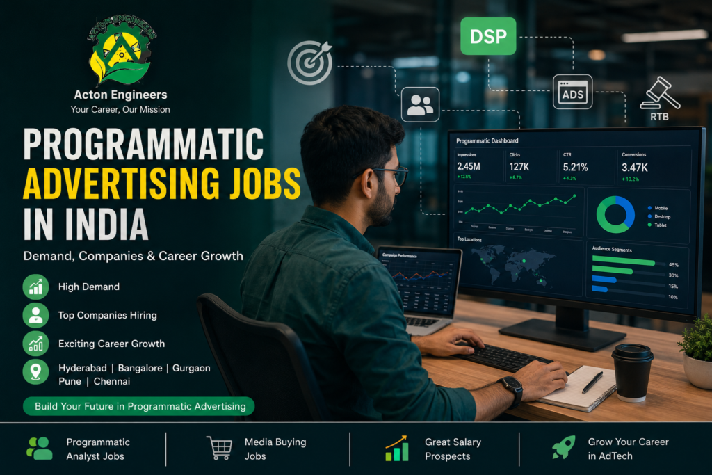 Professional programmatic advertising analyst managing digital media buying campaigns in India