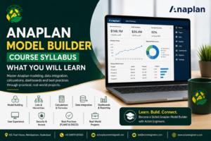 Anaplan Model Builder course syllabus and training at Acton Engineers Hyderabad