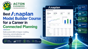 Best Anaplan Model Builder Course at Acton Engineers for Connected Planning career development