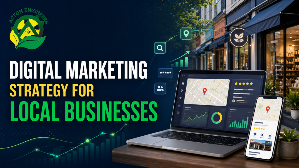 Digital Marketing strategy for local businesses using SEO, Google Ads and social media