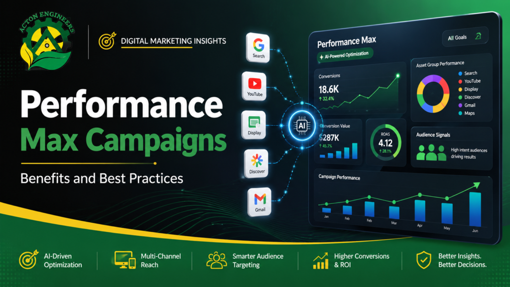 Performance Max campaigns benefits and best practices for Digital Marketing and Google Ads