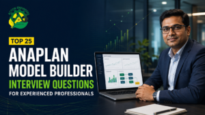Experienced professional preparing for Anaplan Model Builder interview questions