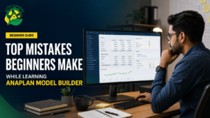 Beginner learning Anaplan Model Builder and avoiding common modeling mistakes