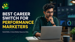 Digital Marketing professional comparing career paths in programmatic advertising, analytics and growth marketing
