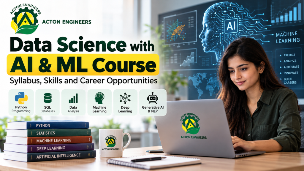 Data Science with AI and ML course syllabus, skills and career opportunities