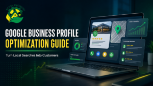 Digital Marketing expert optimizing a Google Business Profile for better local visibility