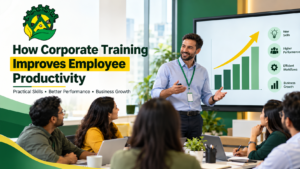 Employees attending practical corporate training to improve workplace productivity and professional skills at Acton Engineers